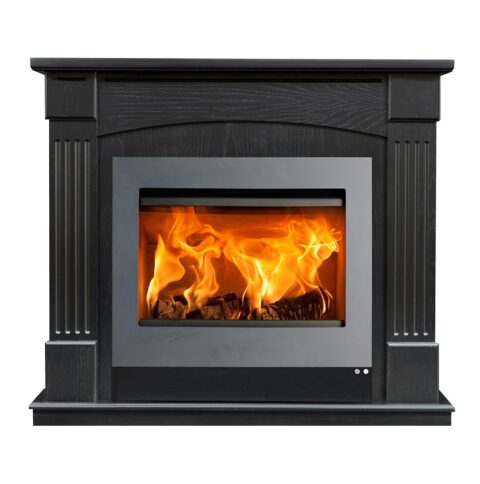 Ebony Fireplace